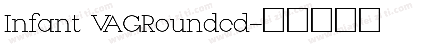 Infant VAGRounded字体转换